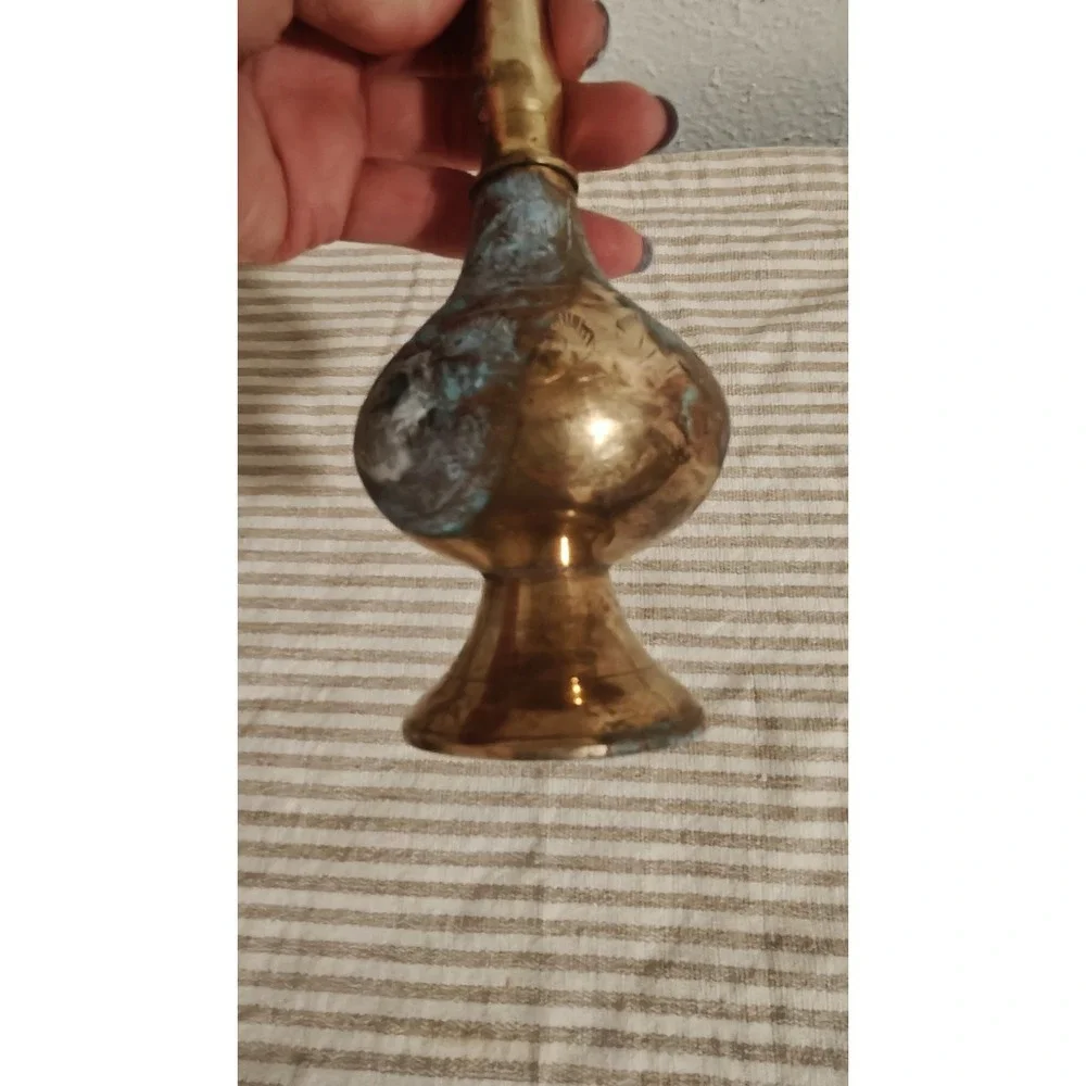 Vintage Brass Rose water Sprinkler Gulabdini